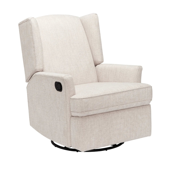 iL Tutto Chelsea Recliner Glider Nursery Chair in Egg Shell