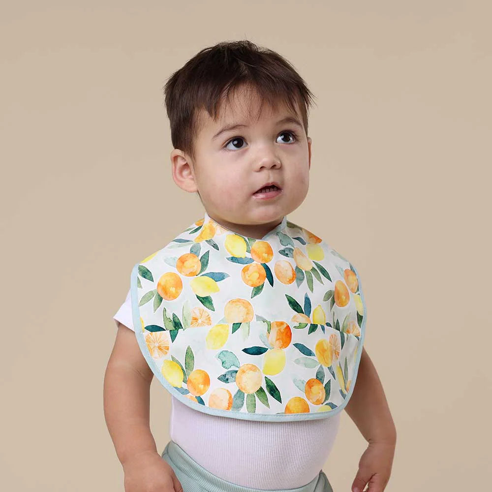 Snuggle Bib Waterproof - Citrus Squeeze