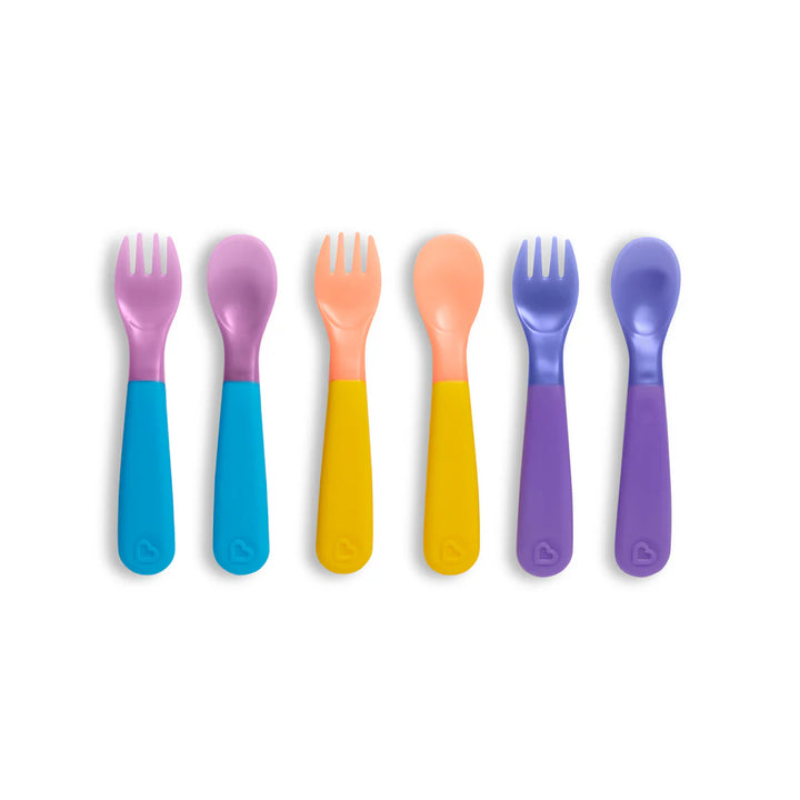 Munchkin Color Reveal™ Color Changing Utensils - 6pk