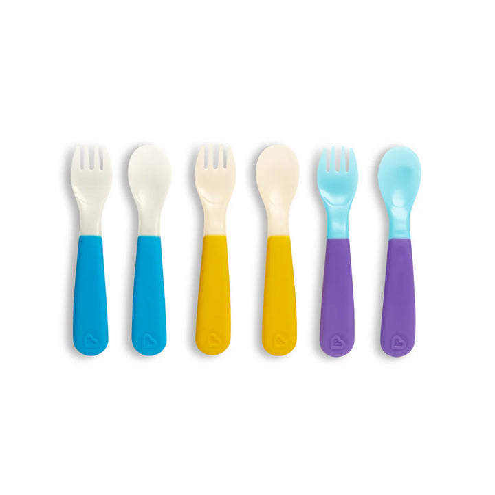 Munchkin Color Reveal™ Color Changing Utensils - 6pk