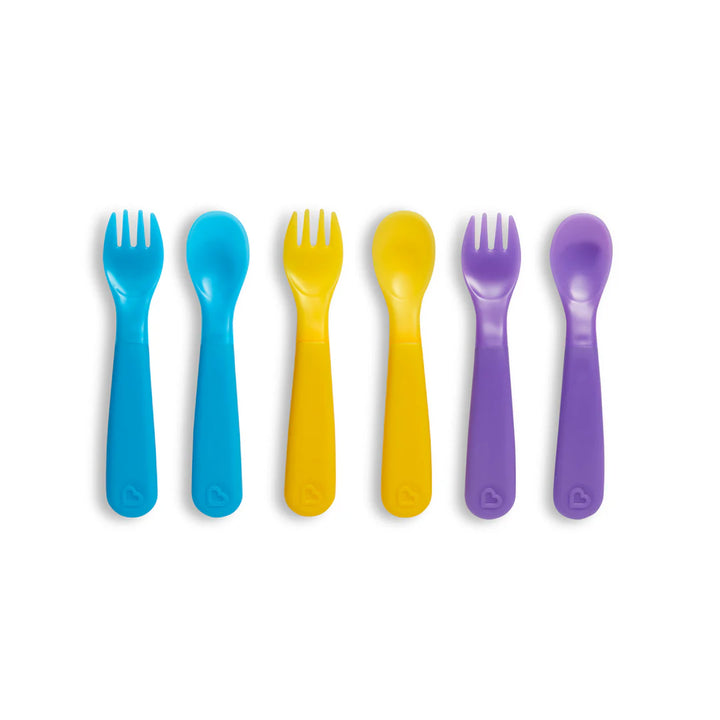 Munchkin Color Reveal™ Color Changing Utensils - 6pk