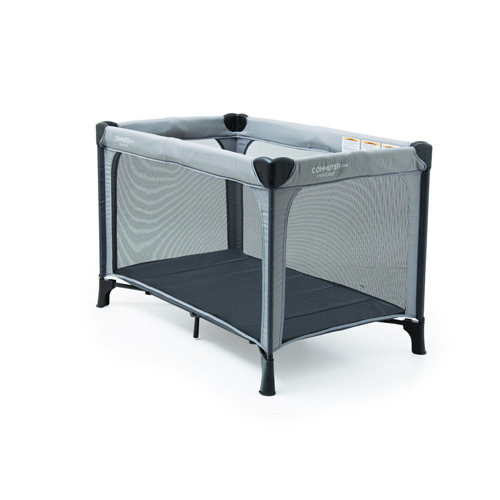 Veebee EZ Fold Commuter Portacot - Grey (N0471)