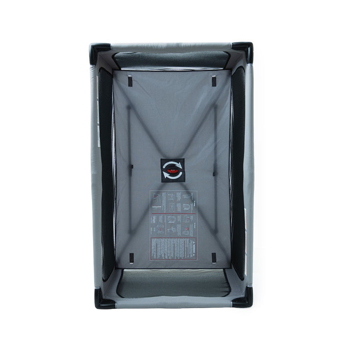 Veebee EZ Fold Commuter Portacot - Grey (N0471)