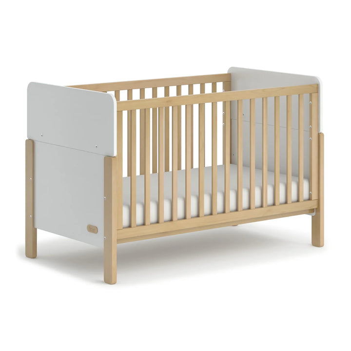 Boori Corindi Baby Cot - Barley and Almond + Boori Pocket Spring Mattress