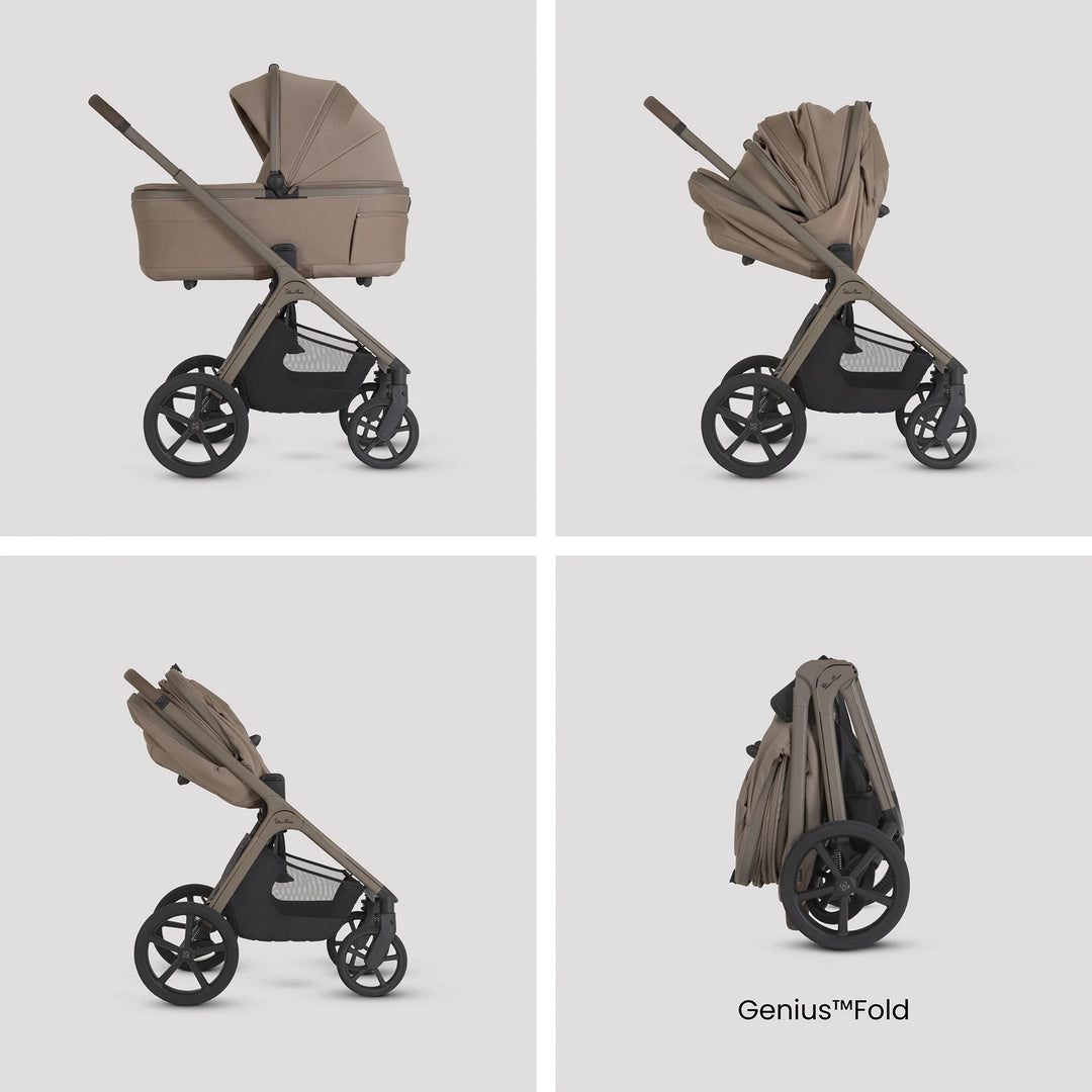 Silver Cross Cove 2 with Carrycot (6 Piece) - Champagne