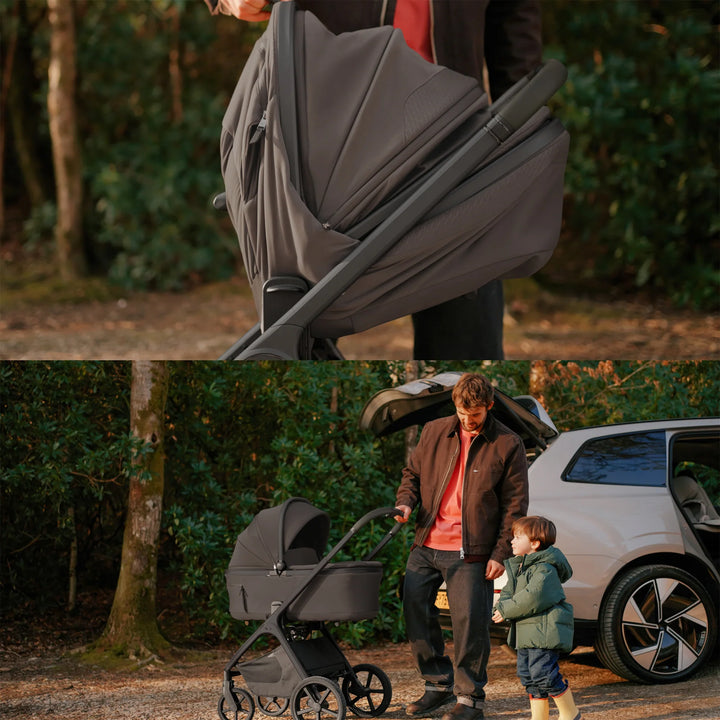 Silver Cross Cove 2 with Carrycot (6 Piece) - Chocolate