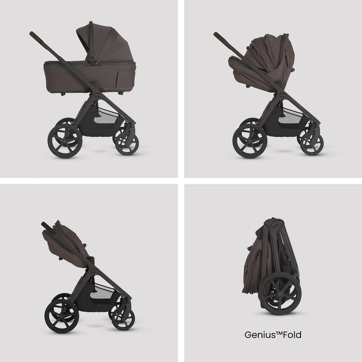 Silver Cross Cove 2 with Carrycot (6 Piece) - Chocolate