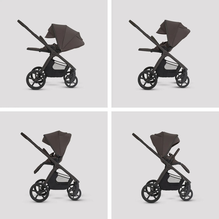Silver Cross Cove 2 with Carrycot (6 Piece) - Chocolate