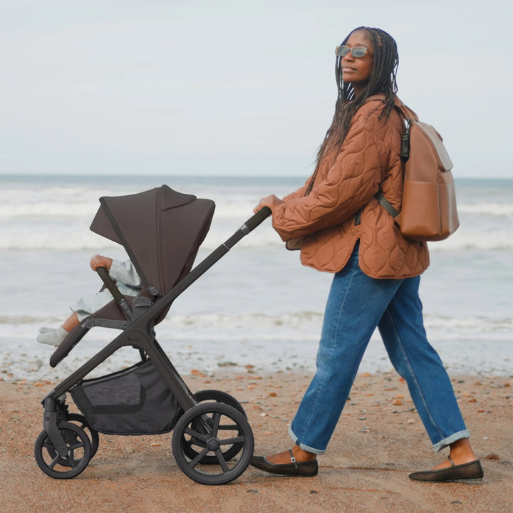 Silver Cross Cove 2 with Carrycot (6 Piece) - Chocolate