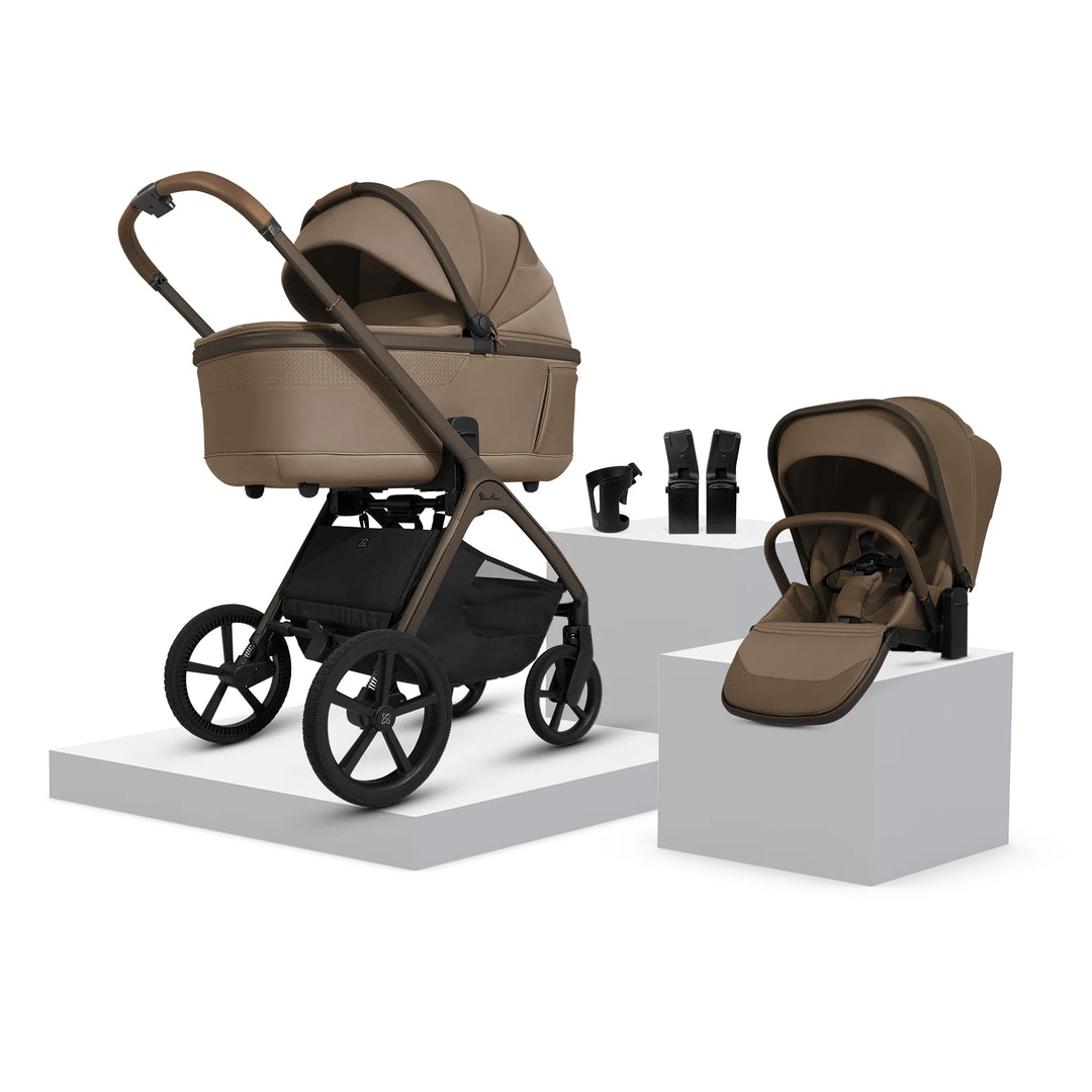 Silver Cross Cove 2 with Carrycot (6 Piece) - Maple