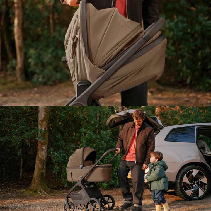 Silver Cross Cove 2 with Carrycot (6 Piece) - Maple