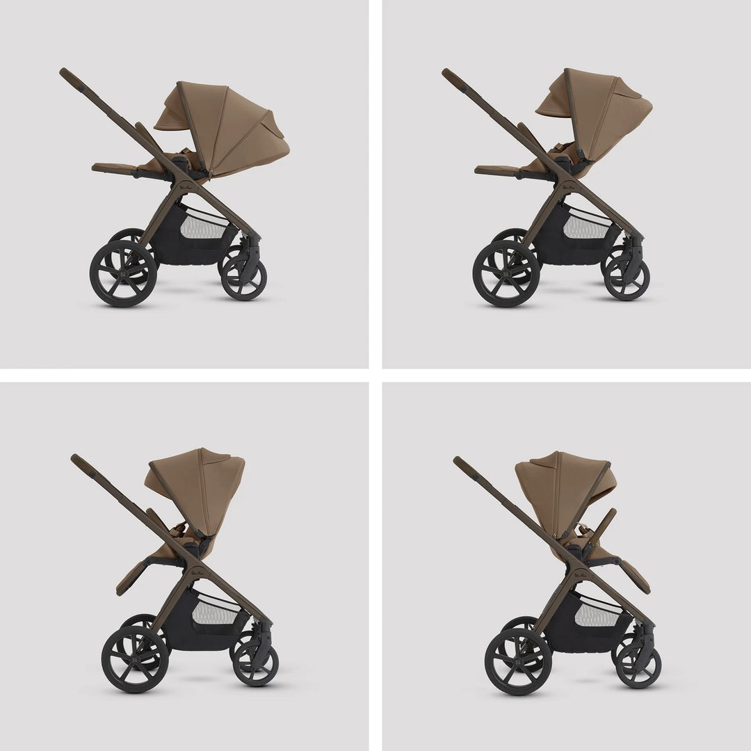Silver Cross Cove 2 with Carrycot (6 Piece) - Maple