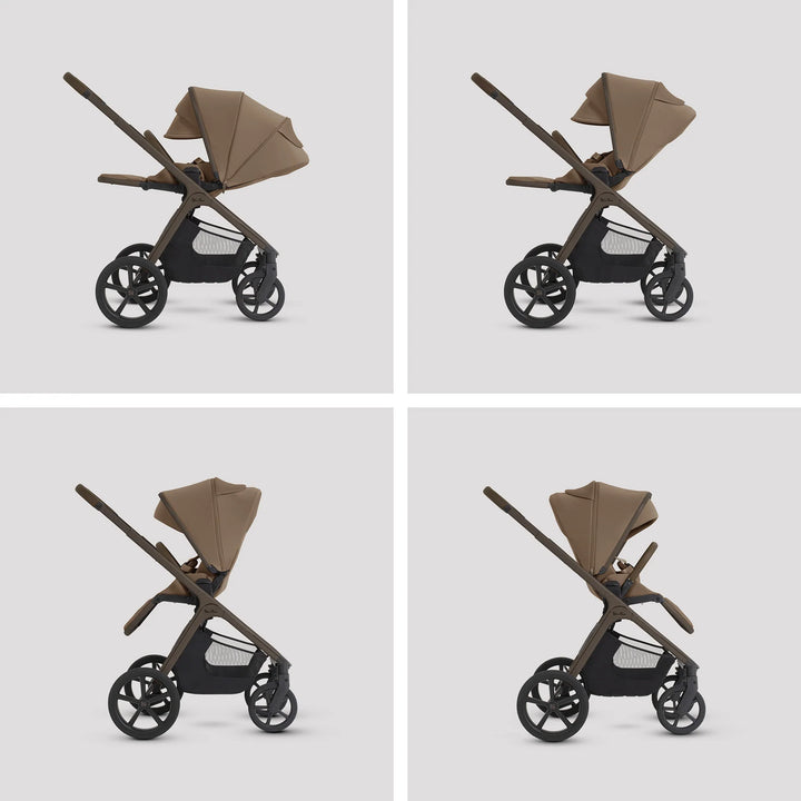 Silver Cross Cove 2 with Carrycot (6 Piece) - Maple
