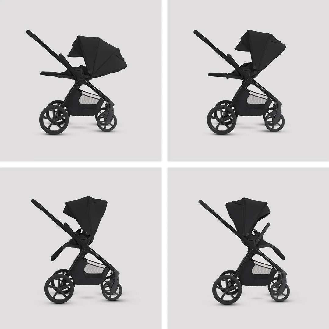 Silver Cross Cove 2 with Carrycot (6 Piece) - Onyx
