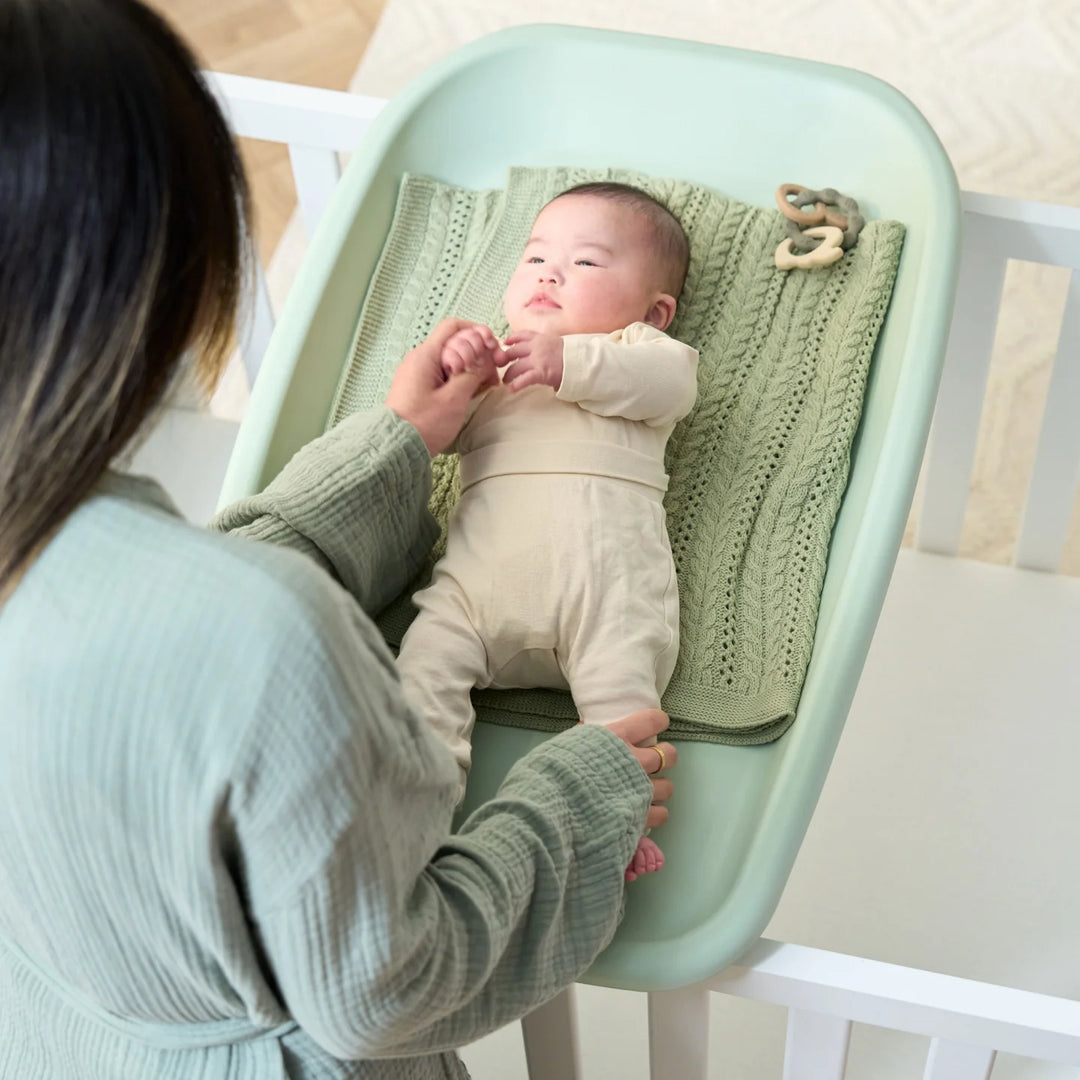 iL Tutto Cushi Baby Changing Mat in Leaf