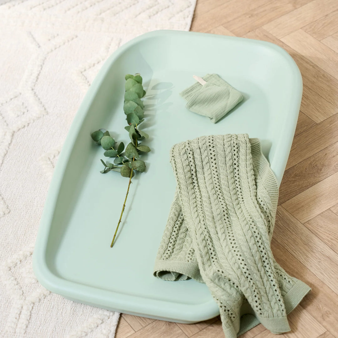 iL Tutto Cushi Baby Changing Mat in Leaf