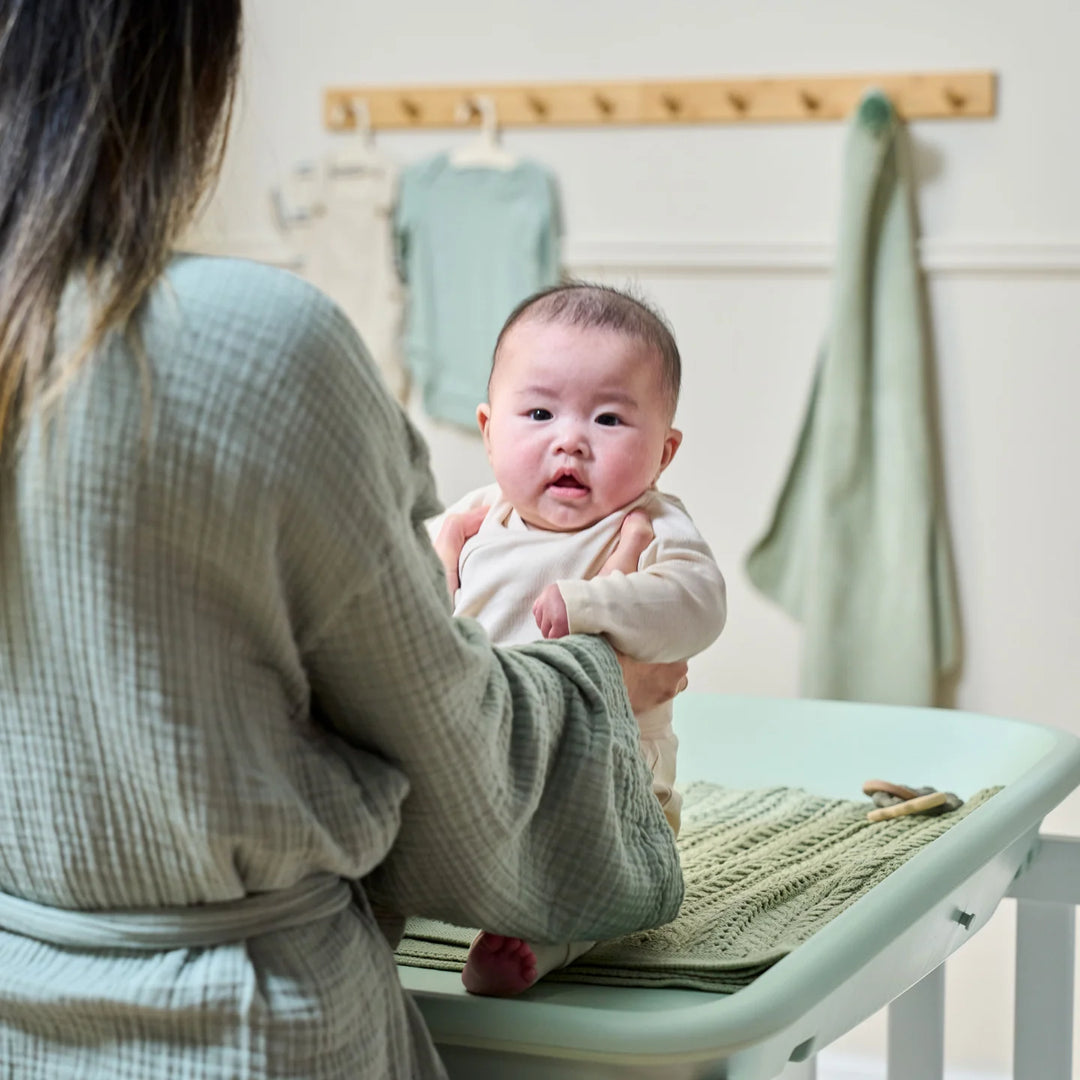 iL Tutto Cushi Baby Changing Mat in Leaf