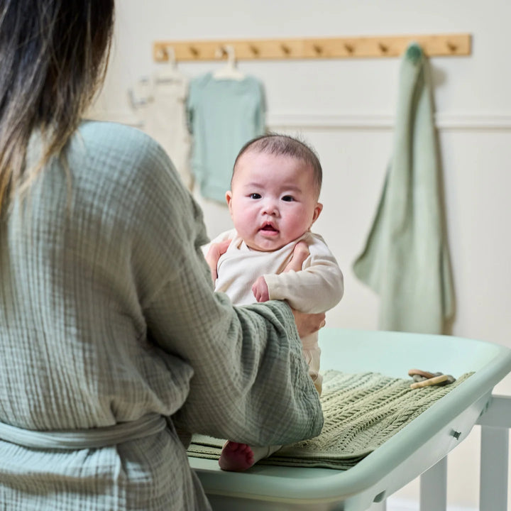 iL Tutto Cushi Baby Changing Mat in Leaf