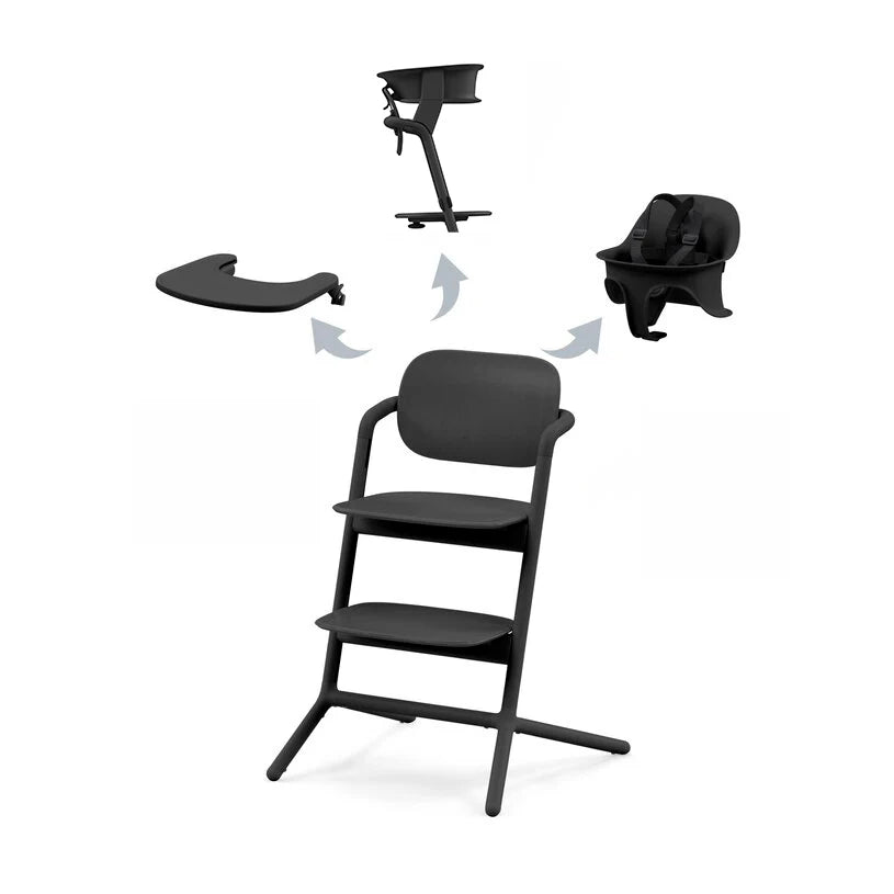 Cybex Lemo Training Tower Bundle - Stunning Black