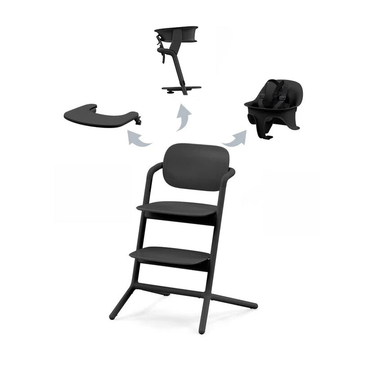 Cybex Lemo Training Tower Bundle - Stunning Black