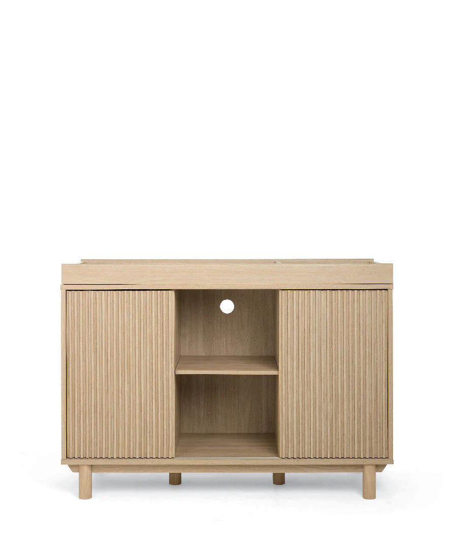 Mamas & Papas Oska WIDE 3 Drawer Dresser Changer - Oak