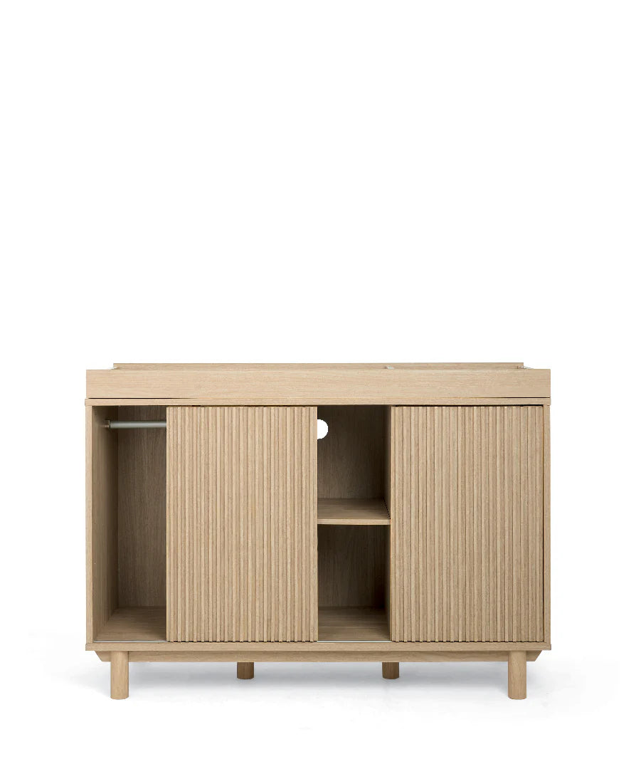 Mamas & Papas Oska WIDE 3 Drawer Dresser Changer - Oak