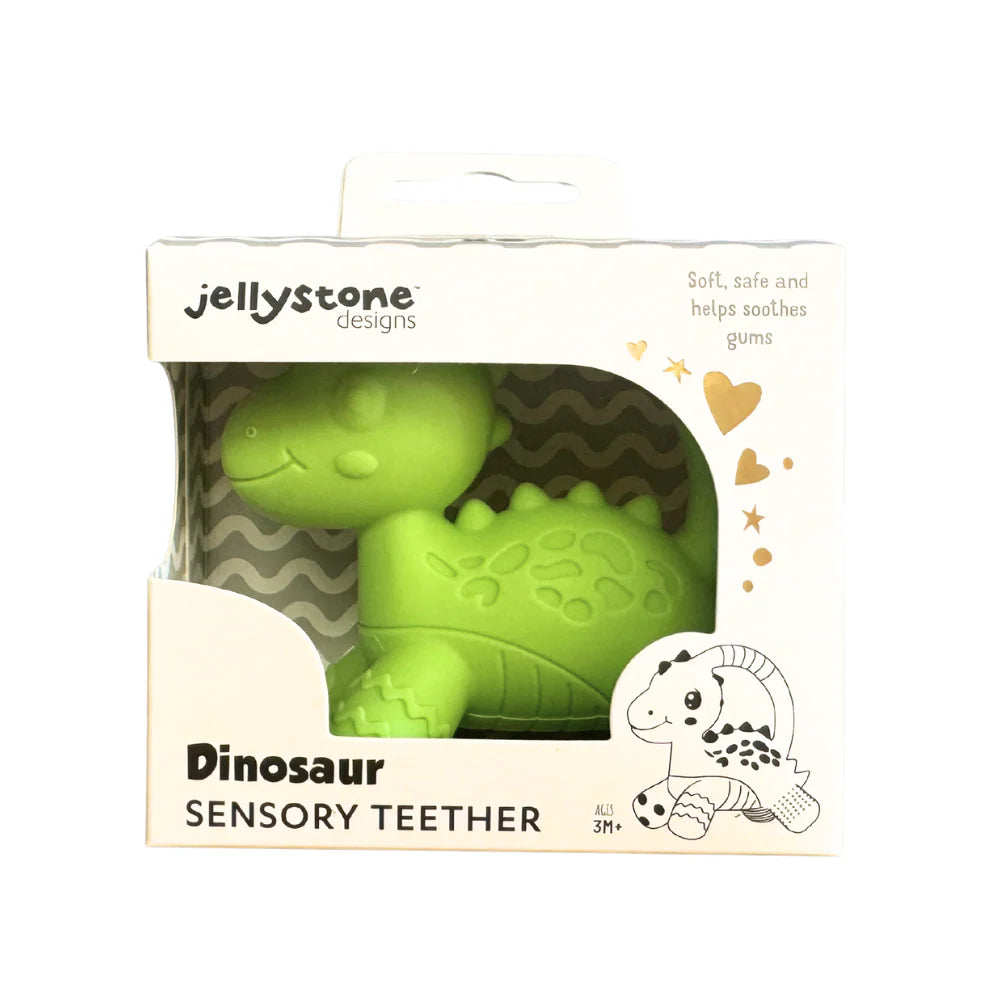 Jellystone Designs Dino Teether - Green