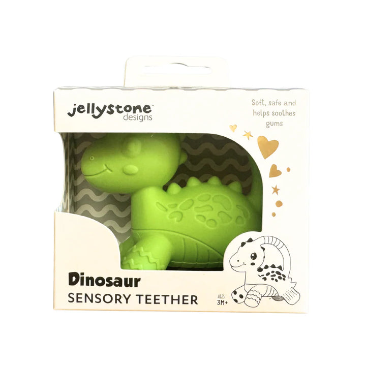 Jellystone Designs Dino Teether - Green