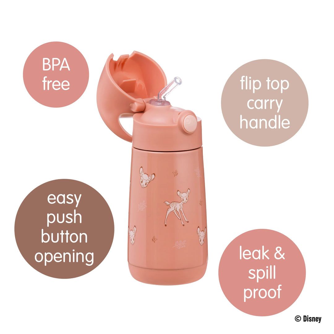 B.Box Insulated Drink Bottle 350ml - Bambi