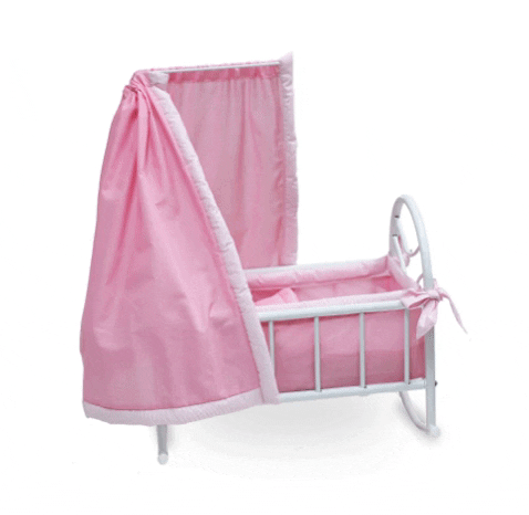 Valco Baby Dolls Cradle-Pink (N8512)