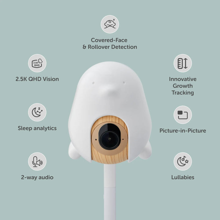 CuboAi Smart Baby Monitor 3 Floor Stand Set