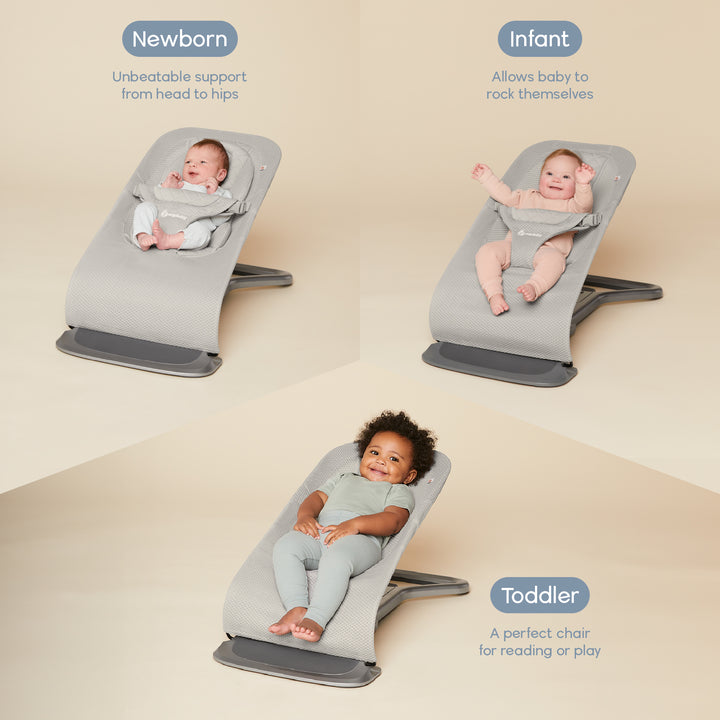 Ergobaby Evolve 3 in 1 Bouncer Mesh - Cream