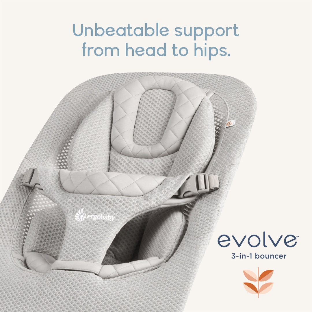 Ergobaby Evolve 3 in 1 Bouncer Mesh - Cream