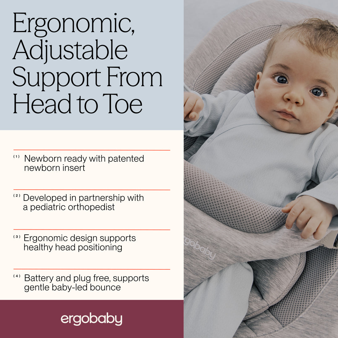 Ergobaby Evolve 3 in 1 Bouncer Mesh - Cream