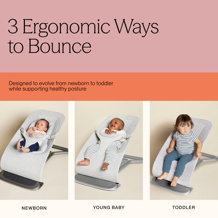Ergobaby Evolve 3 in 1 Bouncer Mesh - Sage Green