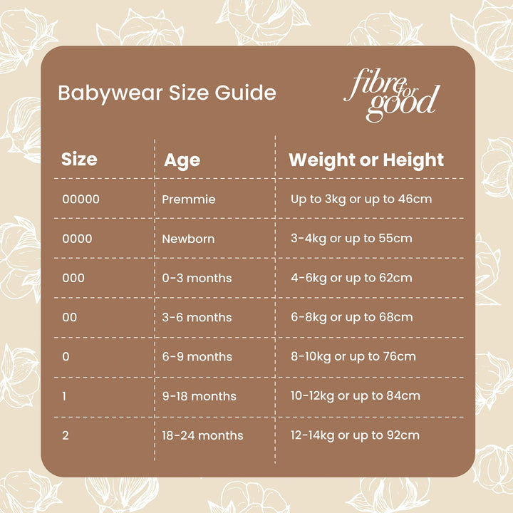 Fibre For Good Organic Cotton Long Sleeve Bodysuit(Pique Stripe) -  Sage/ Natural-Stripe