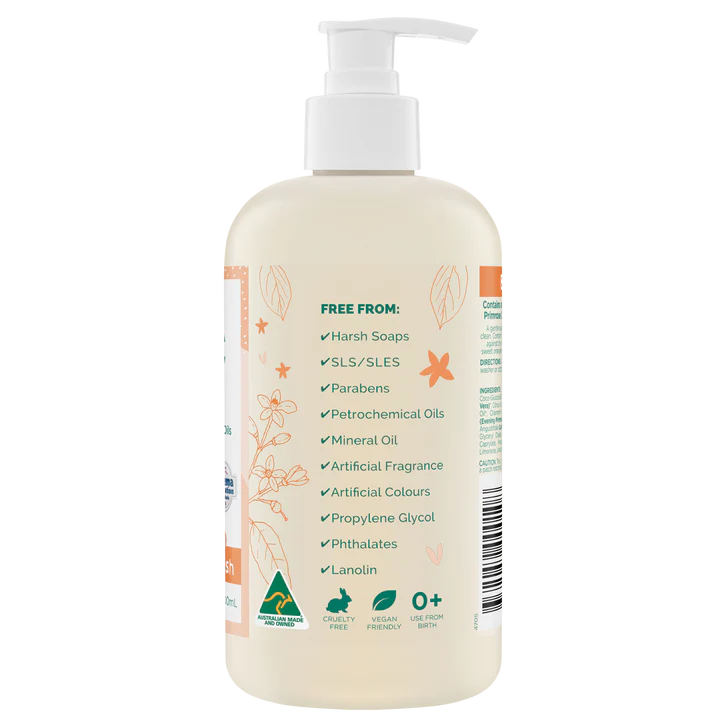 Gaia Natural Baby Bath & Body Wash 500ml