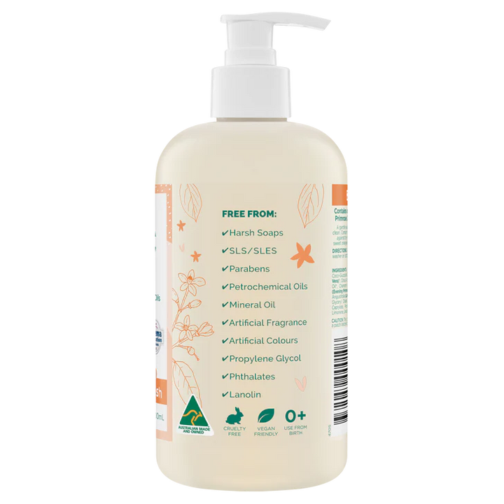 Gaia Natural Baby Bath & Body Wash 500ml