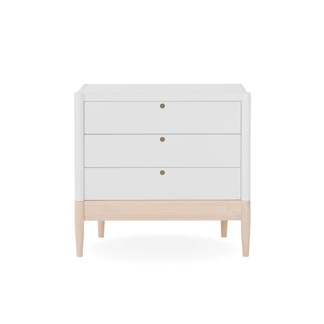 Gaia Baby Eos Dresser - White | Natural
