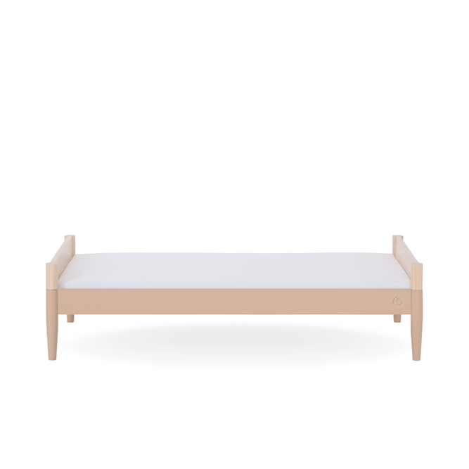Gaia Baby Eos Cot Bed - Natural Ash | Powder Blush