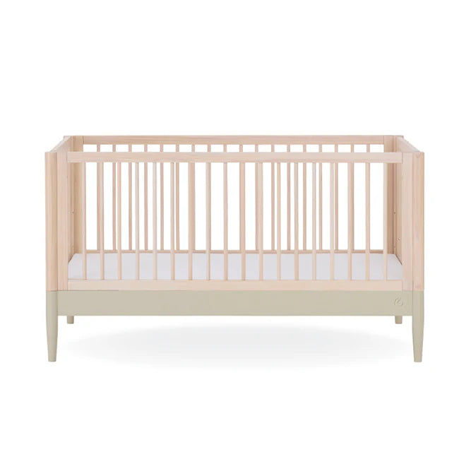 Gaia Baby Eos Cot Bed - Natural Ash | Desert Sage