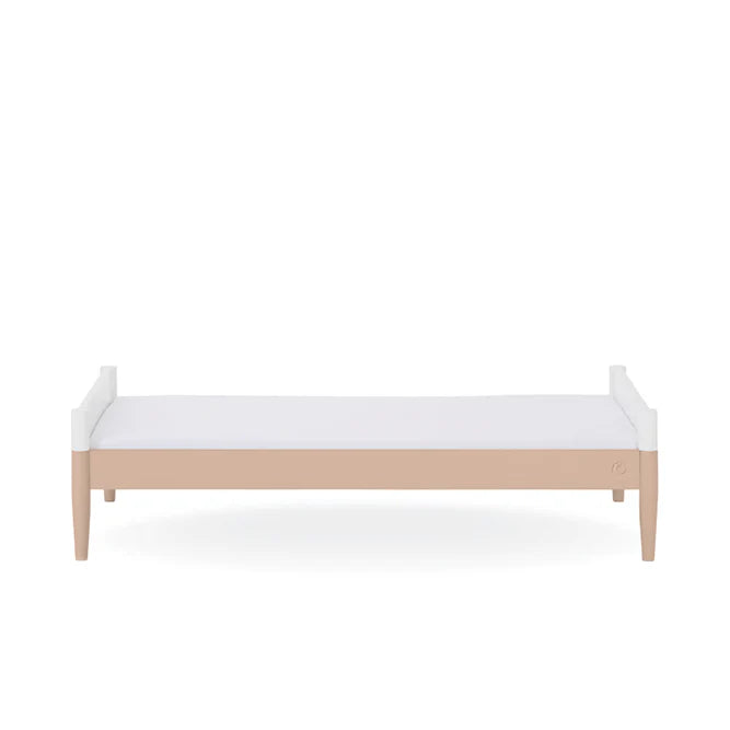 Gaia Baby Eos Cot Bed - White | Powder Blush
