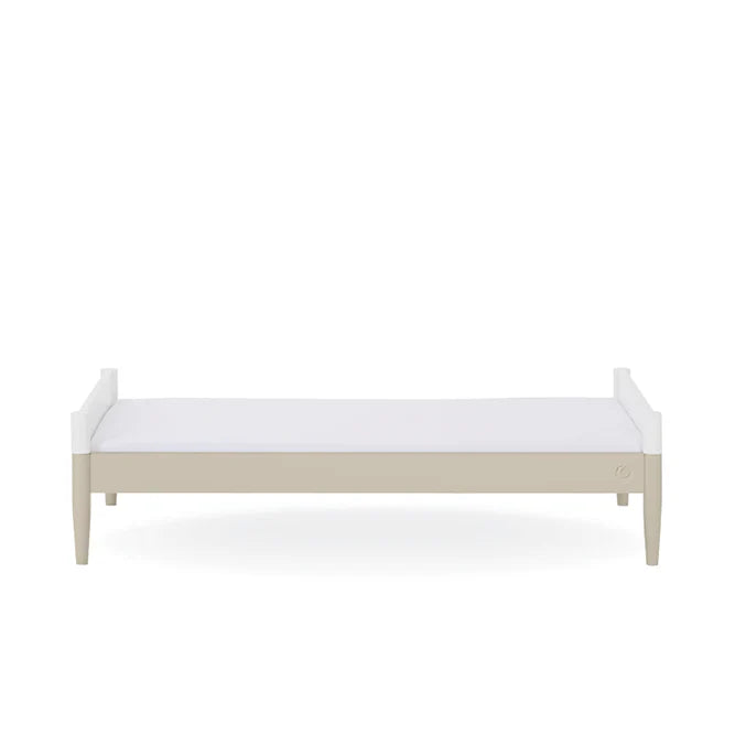 Gaia Baby Eos Cot Bed - White | Desert Sage