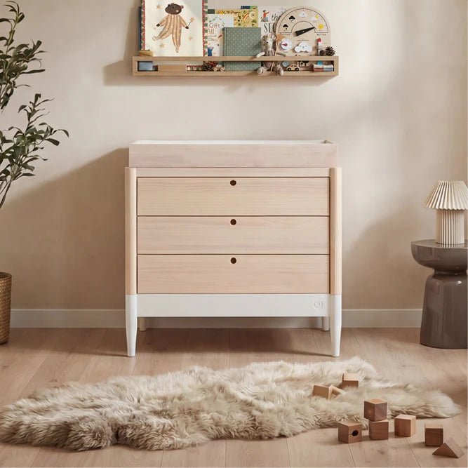 Gaia Baby Eos Dresser - Natural | White