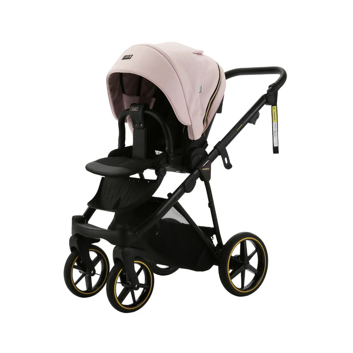 Bambini GENEVA Modern Pram - Pink/Black