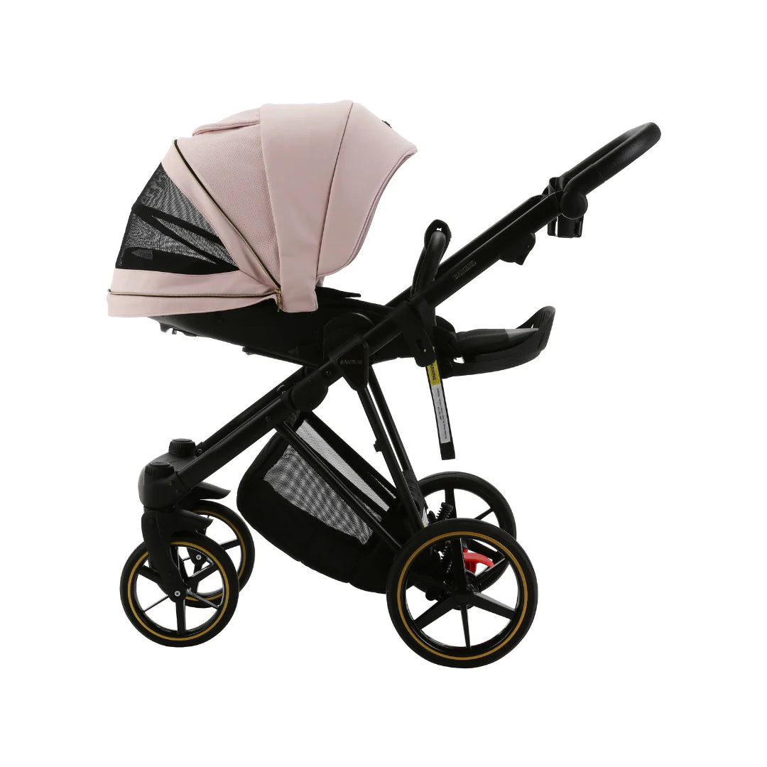 Bambini GENEVA Modern Pram - Pink/Black