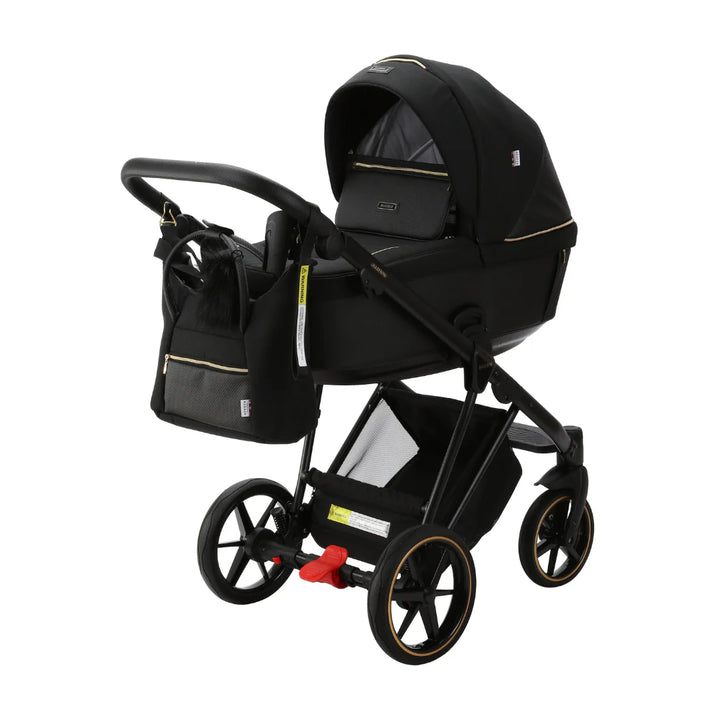 Bambini GENEVA Modern Pram - Black/Black