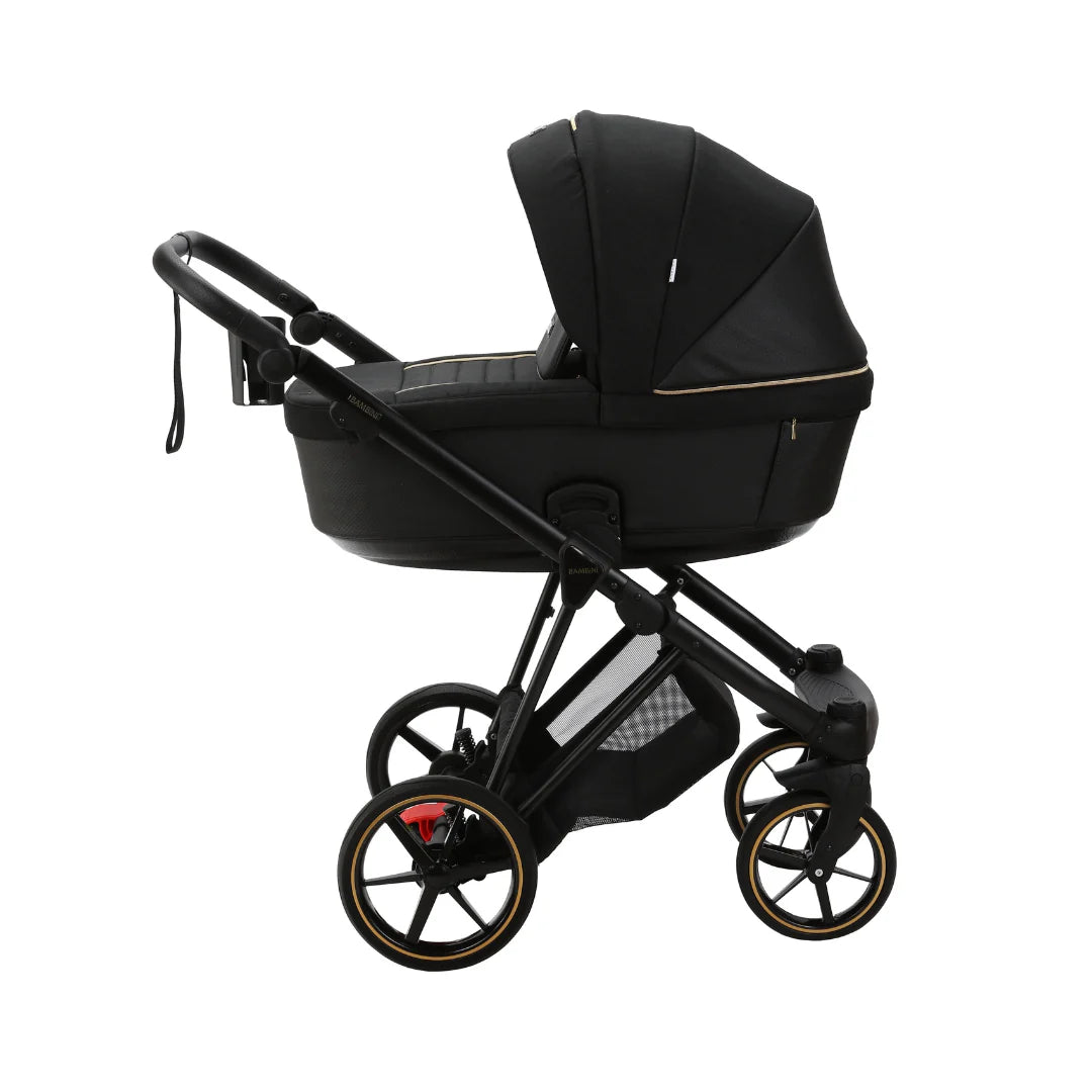 Bambini GENEVA Modern Pram - Black/Black