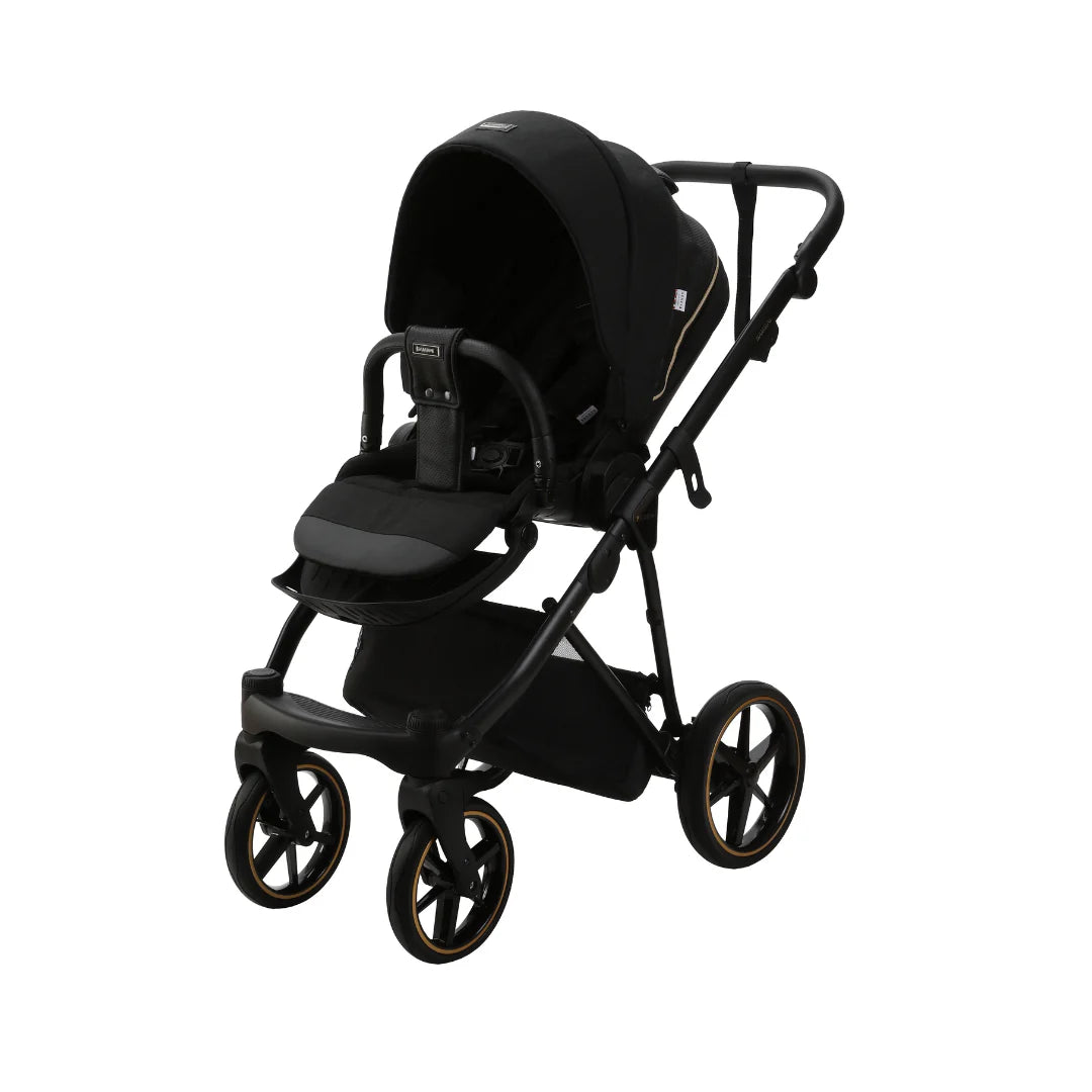 Bambini GENEVA Modern Pram - Black/Black
