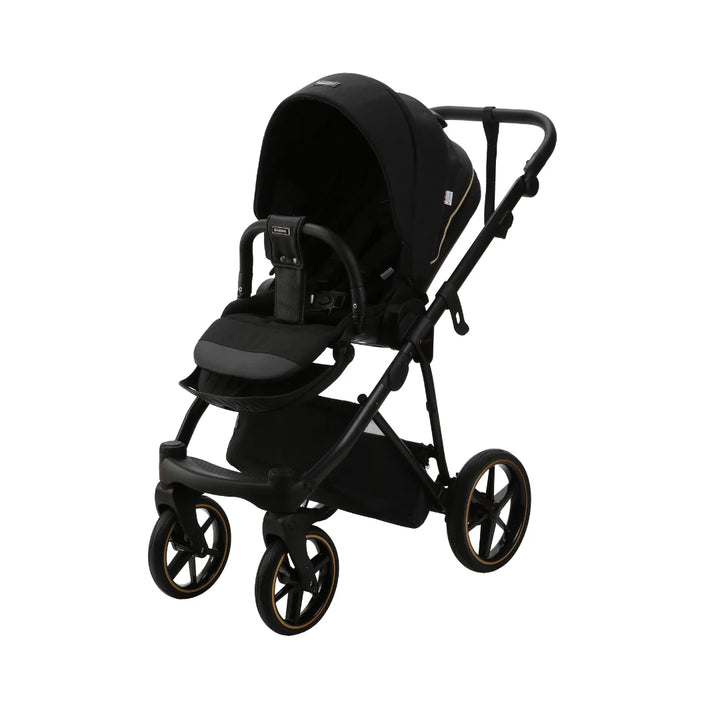 Bambini GENEVA Modern Pram - Black/Black